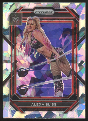 2023 Prizm WWE Alexa Bliss Cracked Ice #139 NM-MT