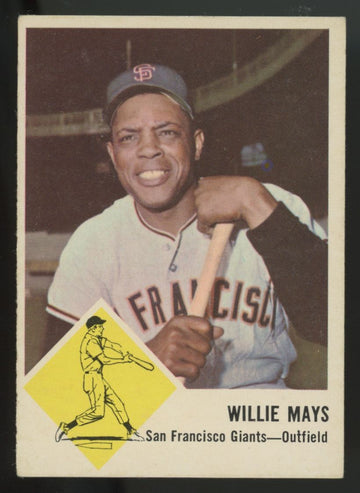 1963 Fleer Willie Mays #5 VG/EX