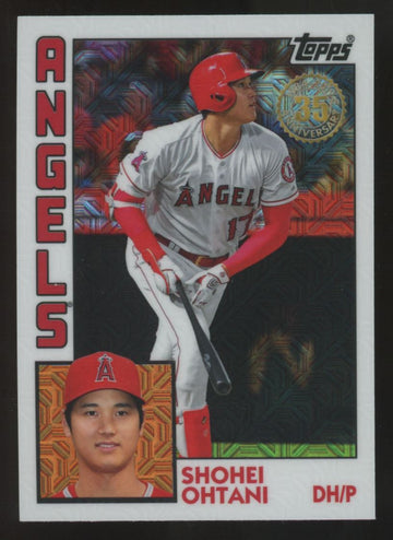 2019 Topps Silver Pack Shohei Ohtani 1984 Chrome #T84-17
