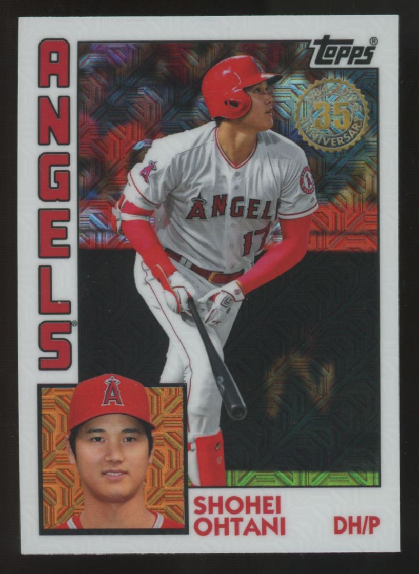 2019 Topps Silver Pack Shohei Ohtani 1984 Chrome #T84-17