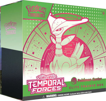 Pokemon: Temporal Forces Pokemon Center Elite Trainer Box - Iron Leaves