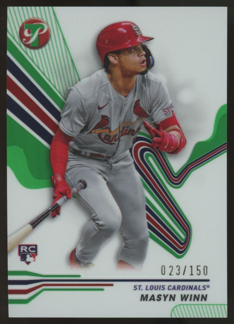 2024 Topps Pristine Masyn Winn RC Green /150 #231