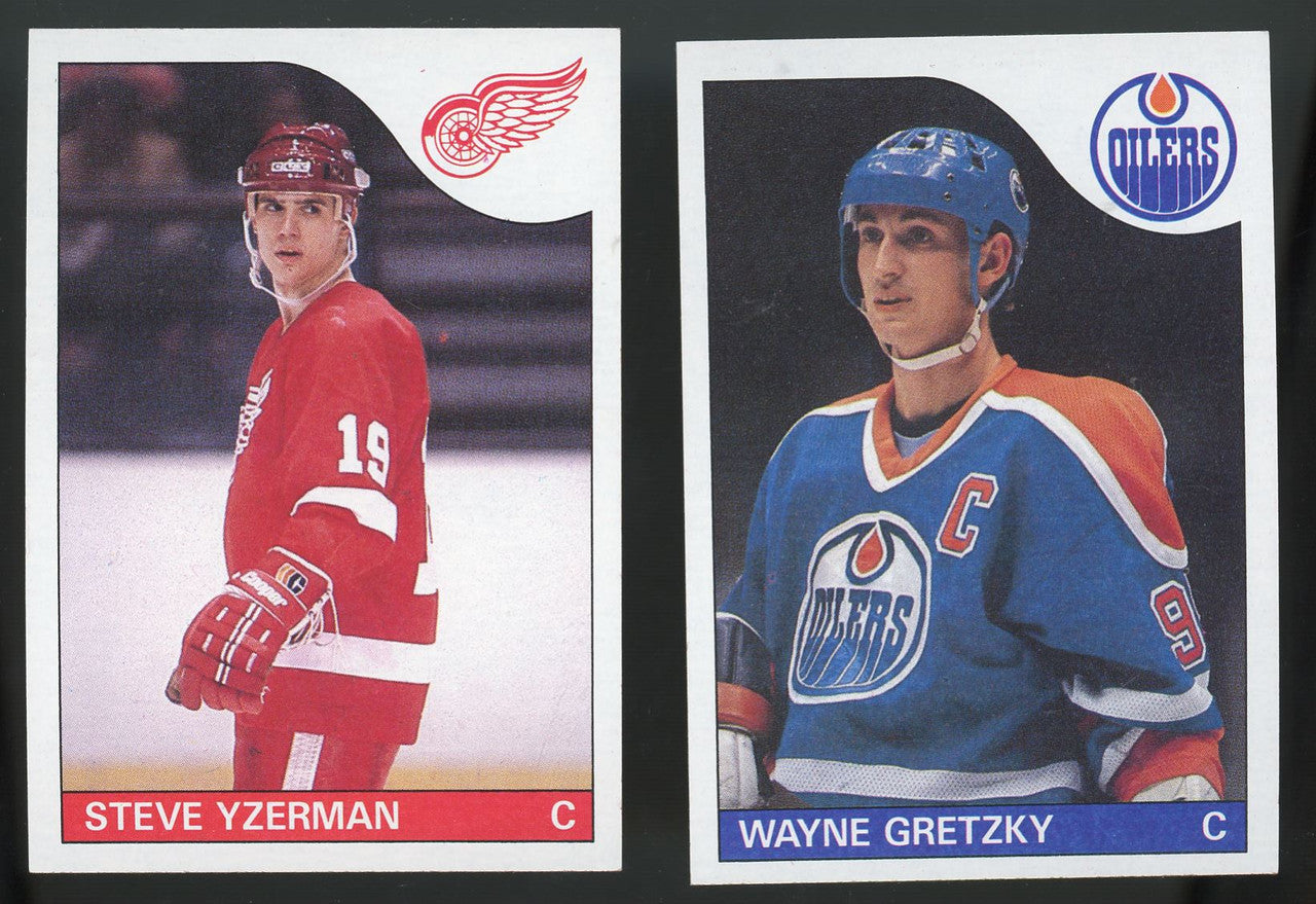 1985-86 Topps Hockey Near Complete Set 162/165 NM-MT