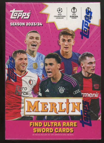 2023/24 Topps Merlin UEFA Club Competitions Blaster Box