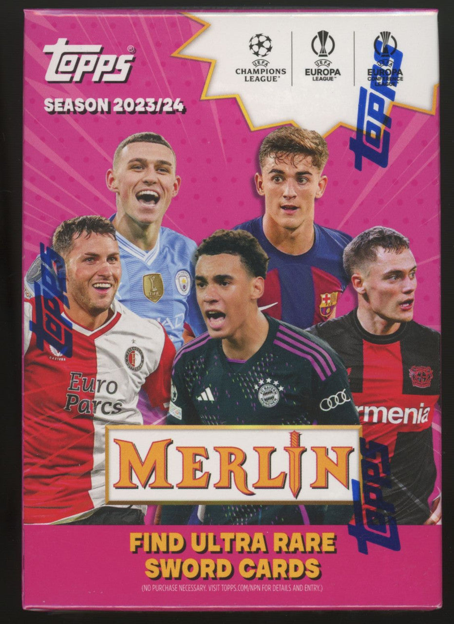 2023/24 Topps Merlin UEFA Club Competitions Blaster Box