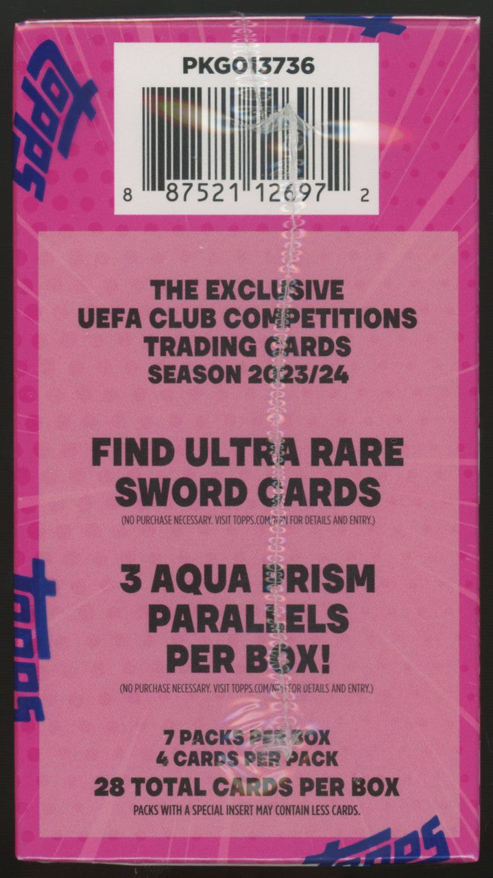 2023/24 Topps Merlin UEFA Club Competitions Blaster Box