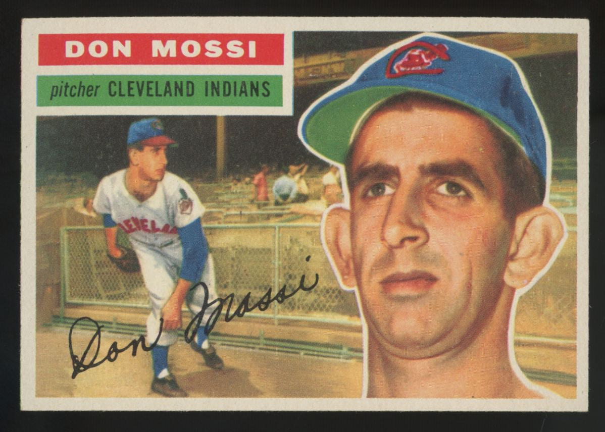1956 Topps Don Mossi Gray Back #39 NM