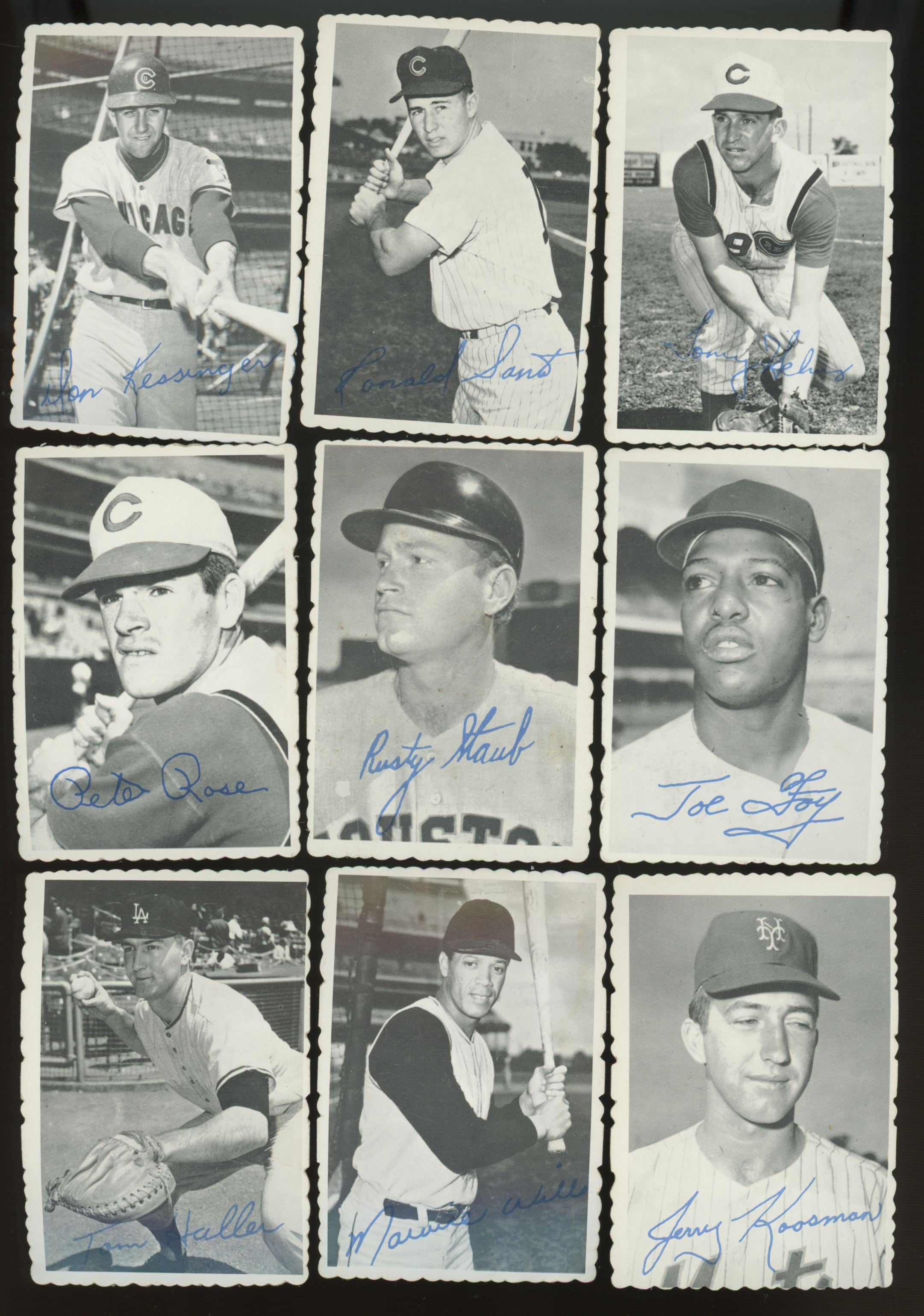 1969 Topps Baseball Deckle Edge Complete w/ Both 11 + 22s & Test Marichal VG/EX