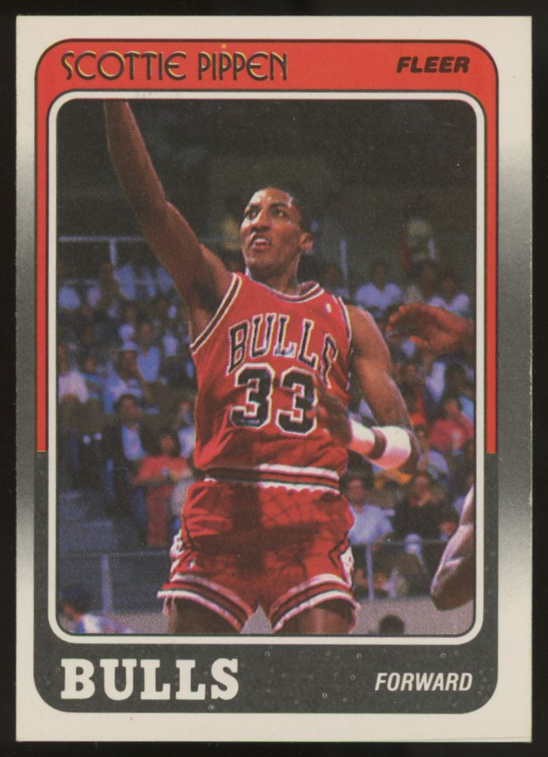 1988-89 Fleer Scottie Pippen RC #20 NM "B"
