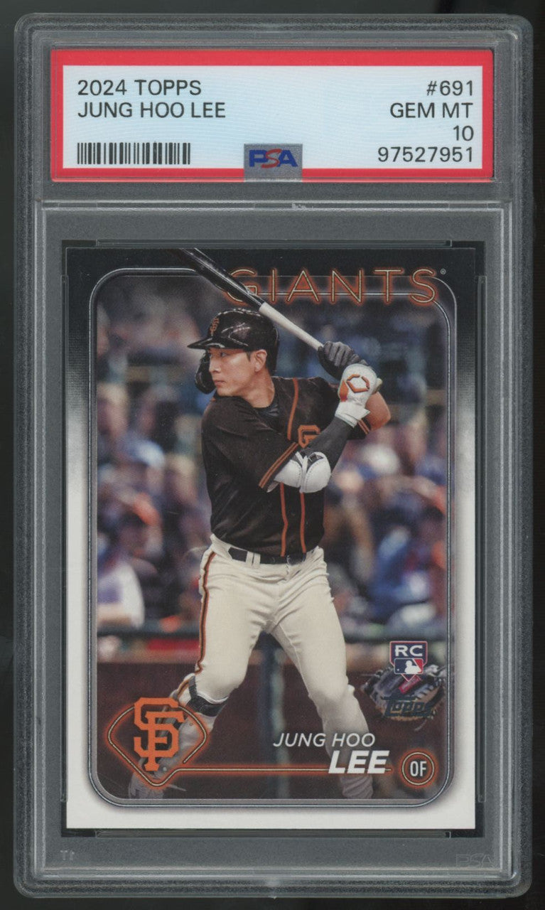 2024 Topps Jung Hoo Lee RC #691 PSA 10