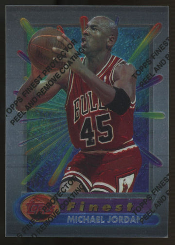 1994-95 Topps Finest Michael Jordan w/Coating #331 "A"