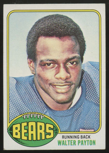 1976 Topps Walter Payton RC #148 VG/EX - EX
