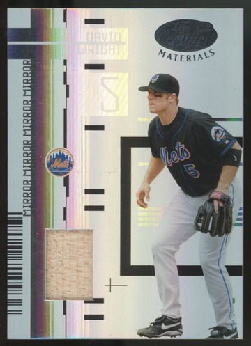 2005 Leaf Certified Materials David Wright Mirror White Bat Relic /100 #34