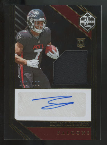 2023 Panini Limited Bijan Robinson RC Patch Auto RPA /199 #103
