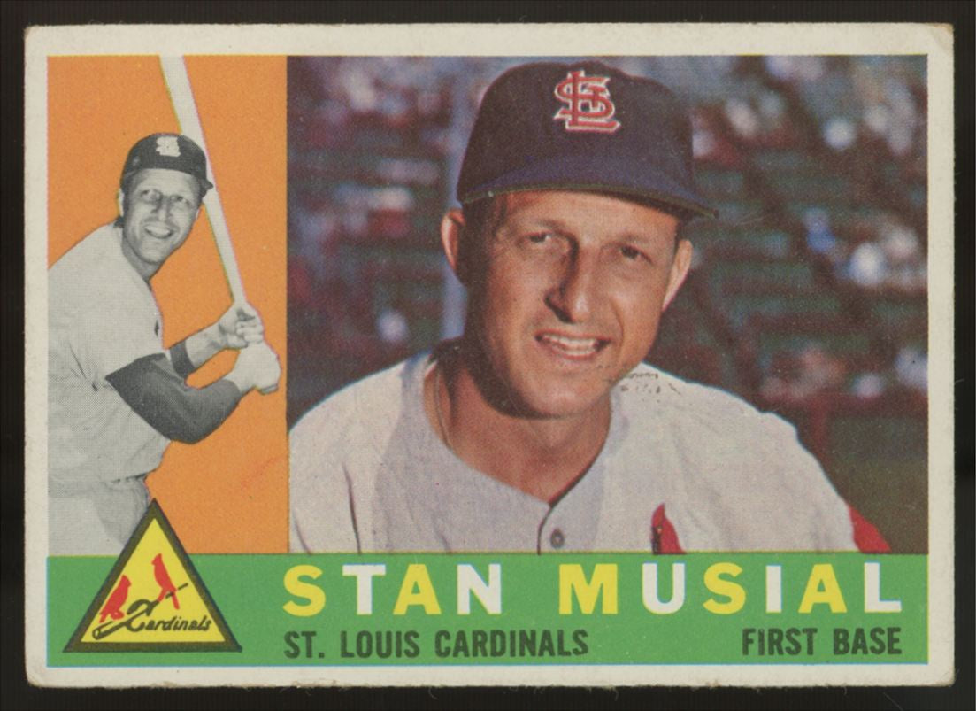 1960 Topps Stan Musial #250 VG "A"