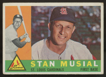 1960 Topps Stan Musial #250 VG "A"
