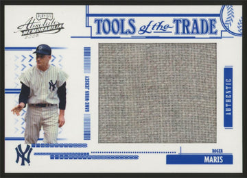 2005 Playoff Absolute Roger Maris Tools of The Trade Patch /250 #TT-177
