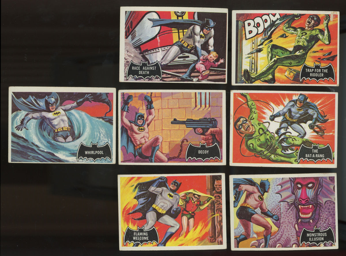 1966 Topps Batman (Lot Of 31) No Duplicates G-VG/EX