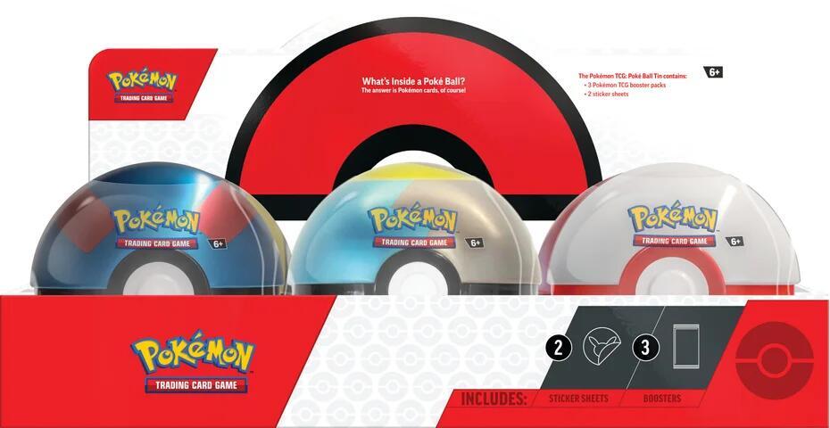 Pokemon: 2024 Pokeball Tin (Q4 Reprint)