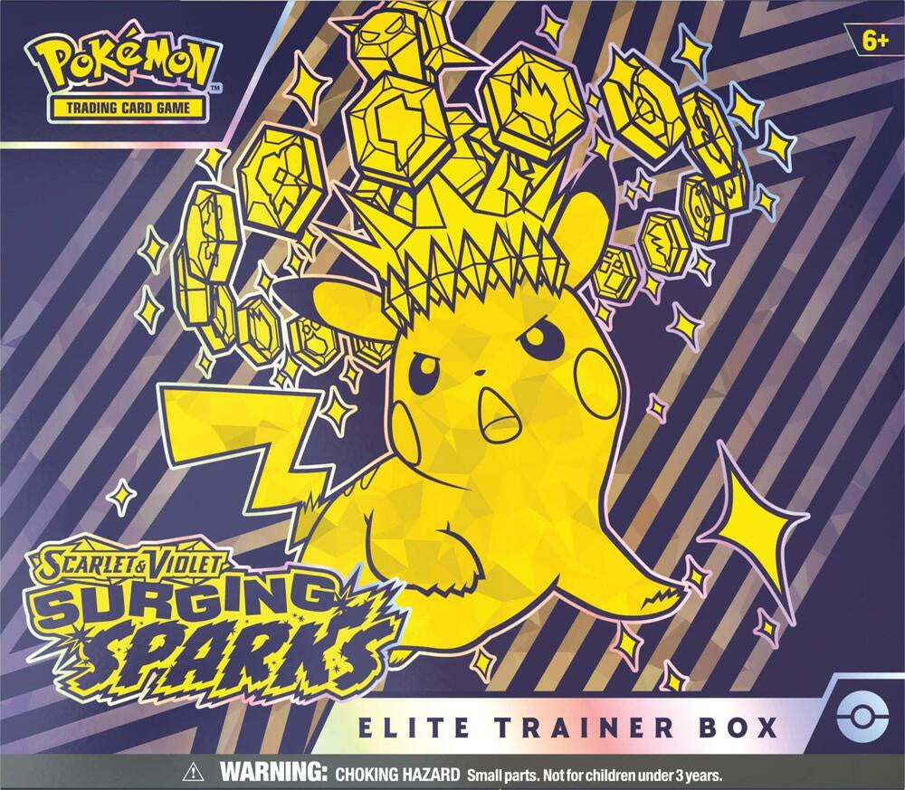 Pokemon: Surging Sparks Elite Trainer Box