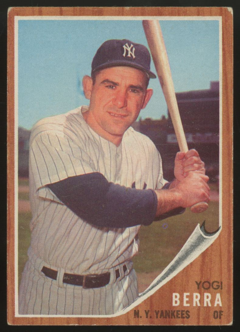 1962 Topps Yogi Berra #360 VG/EX
