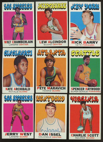 1971-72 Topps Basketball Complete Set (233) EX/MT-NM Barry RC