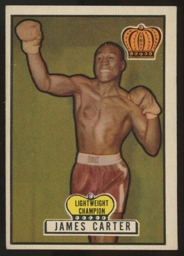 1951 Topps Ringside James Carter #15 EX