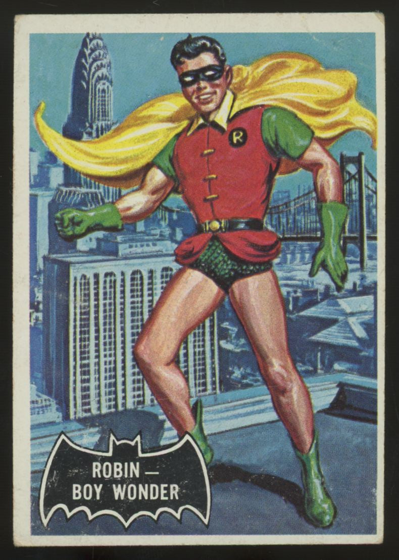 1966 Topps Batman Robin Boy Wonder #2 G/VG