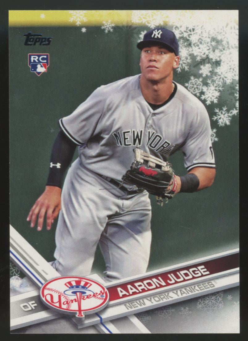 2017 Topps Holiday Aaron Judge RC #HMW99