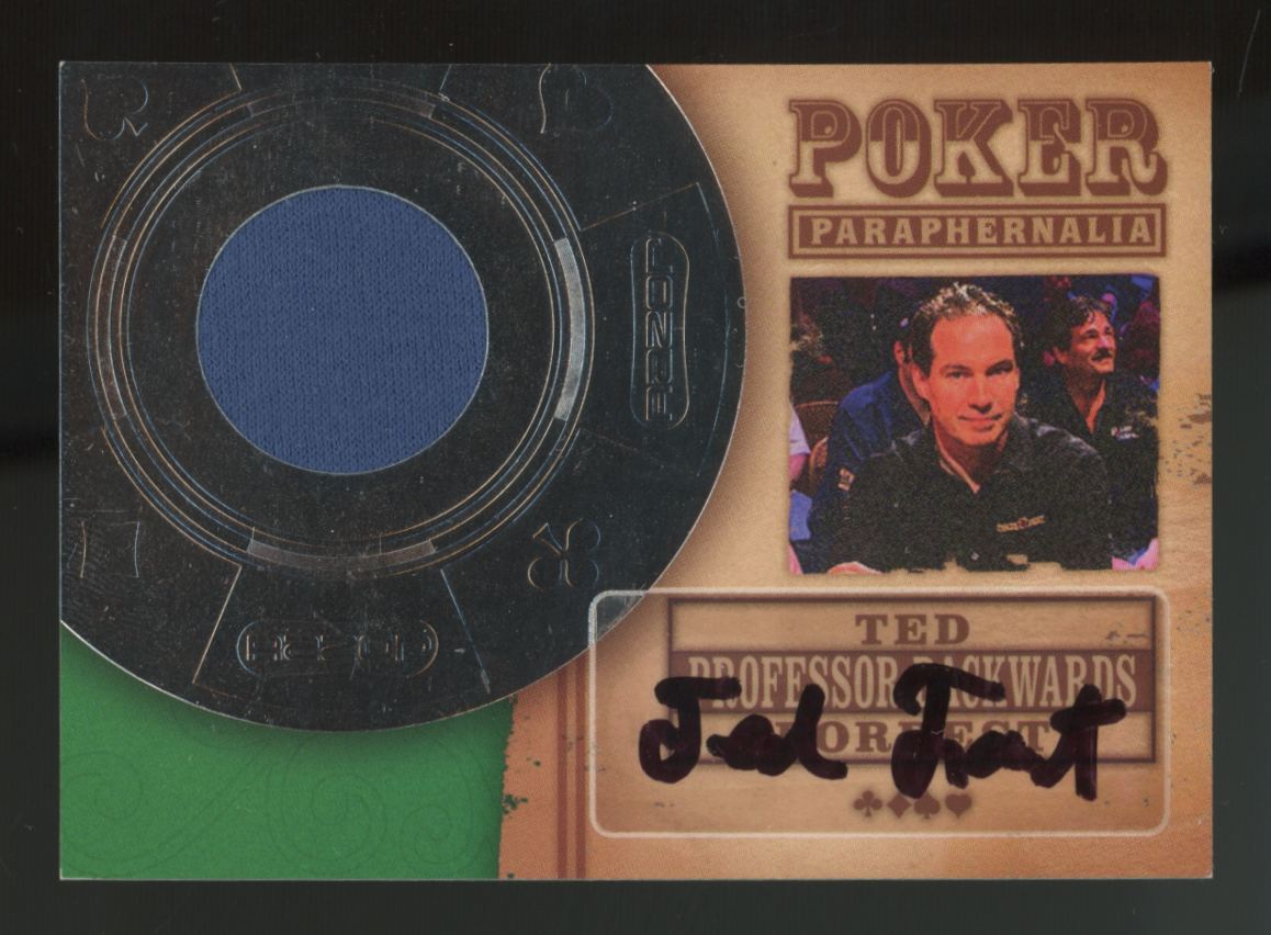 2006 Razor Poker Autographed Complete Set w/ Reg Base Set + Ted Forrest PP3 Auto