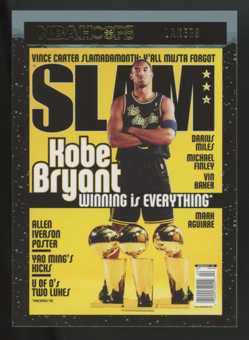 2020-21 Panini Hoops Kobe Bryant Slam Winter #19