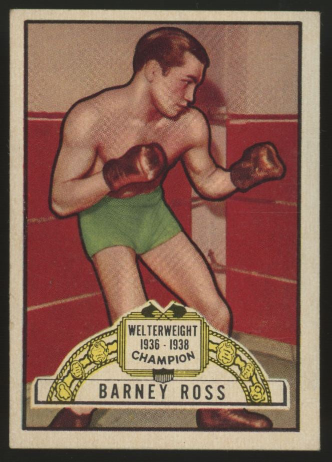 1951 Topps Ringside Barney Ross #45 VG-EX