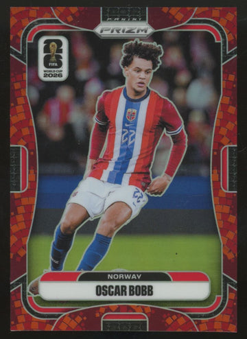 2026 Prizm FIFA World Cup Oscar Bobb Maple Leaf /86 #329