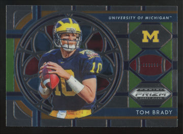 2019 Panini Prizm Draft Tom Brady Stained Glass #100