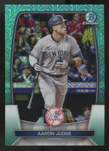 2023 Bowman Chrome Mega Aaron Judge Aqua /225 #59