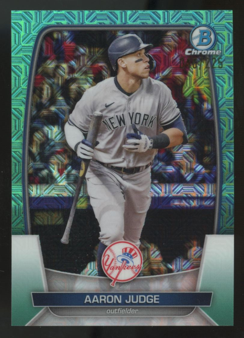 2023 Bowman Chrome Mega Aaron Judge Aqua /225 #59