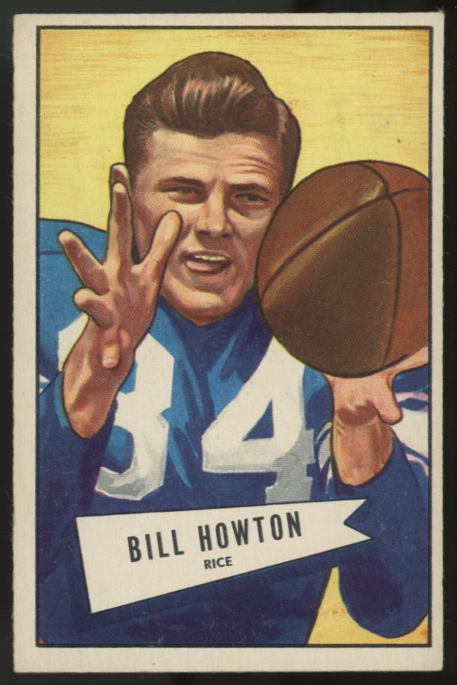 1952 Bowman Small Bill Howton #21 EX-MT