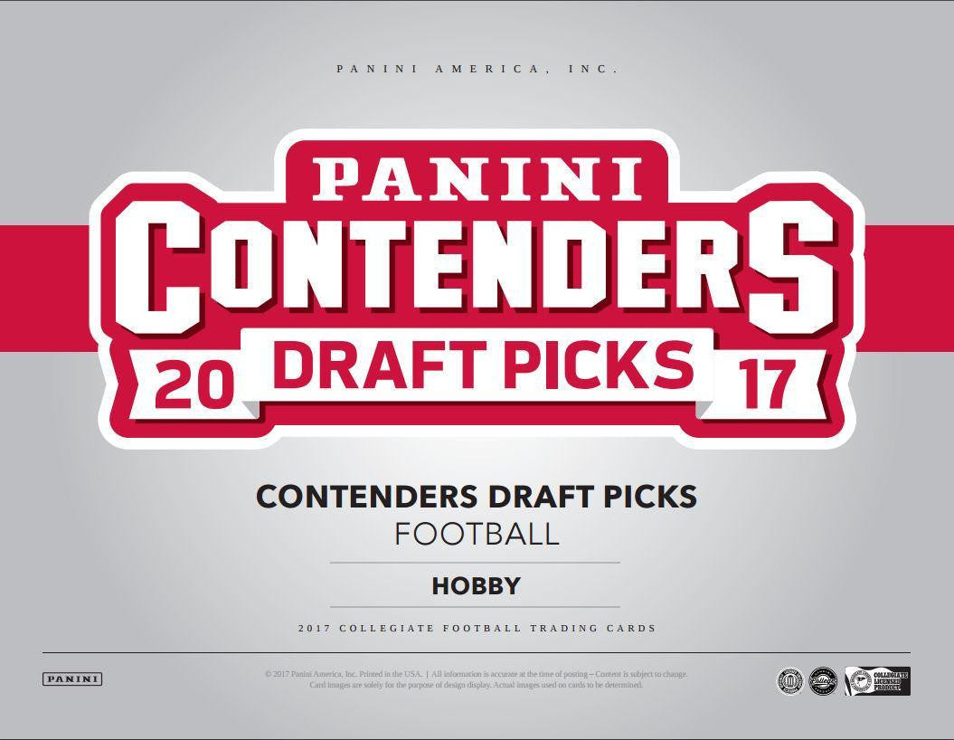 2017 Panini Contenders Draft Football Hobby Box