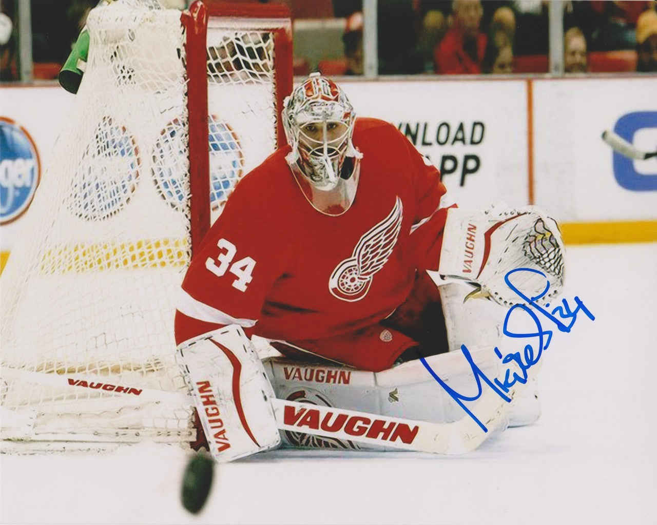 Petr Mrazek Detroit Red Wings NHL 16x20" Autographed Photo w/ JSA Certification