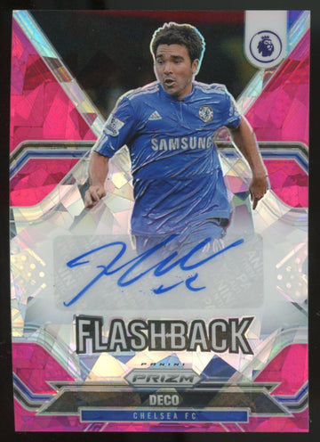 2021-22 Prizm Premier League Deco Flashback Auto Pink Ice #FB-D