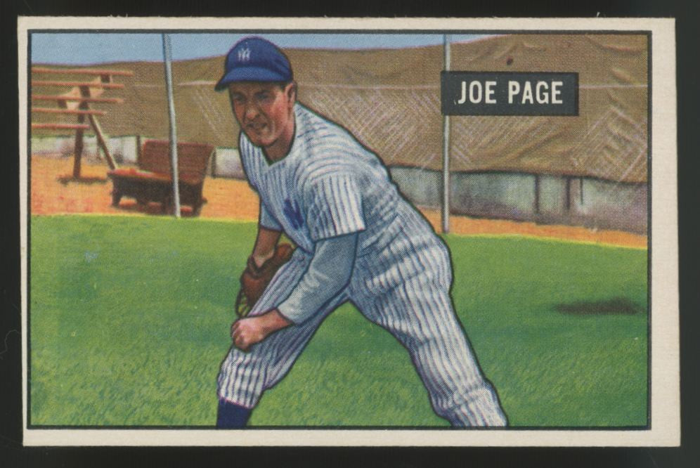 1951 Bowman Joe Page #217 EX