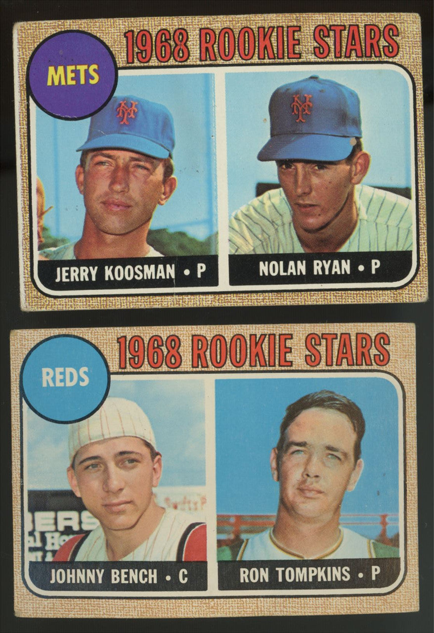 1968 Topps Baseball Complete Set (598) VG-EX Overall Ryan Bench RC