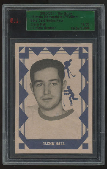 2005-06 In The Game Glenn Hall Series Four /30