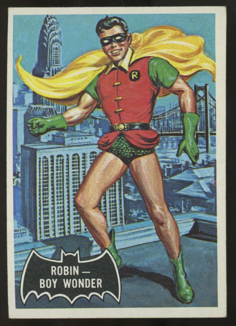 1966 Topps Batman Robin Boy Wonder #2 VG/EX