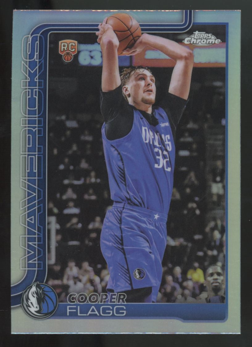2025-26 Topps Chrome Cooper Flagg RC Refractor #251