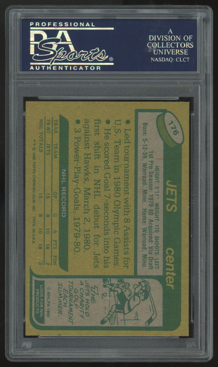 1980-81 Topps Dave Christian RC #176 PSA 9