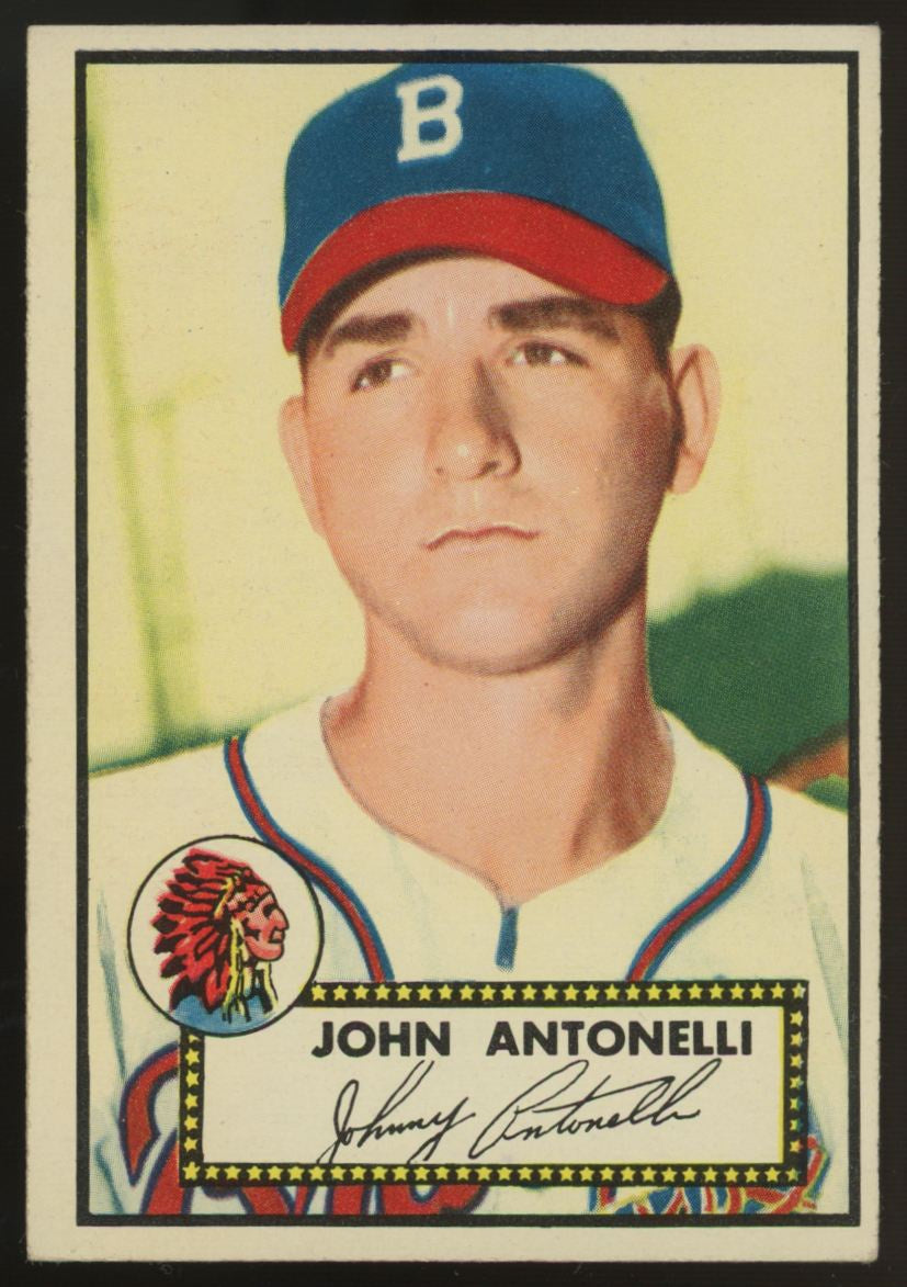 1952 Topps John Antonelli #140 EX