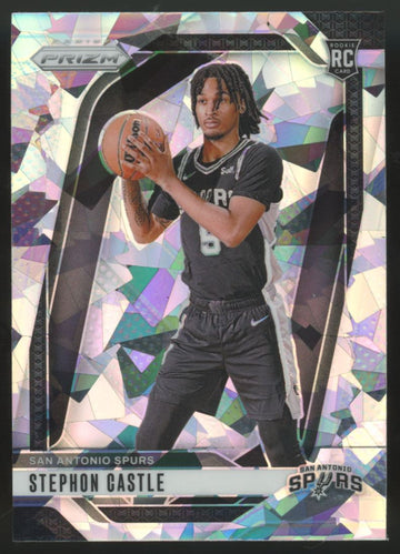 2024-25 Panini Prizm Stephon Castle RC Ice #234 "A"