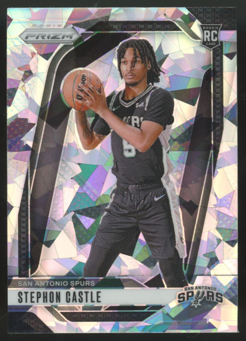 2024-25 Panini Prizm Stephon Castle RC Ice #234 "A"