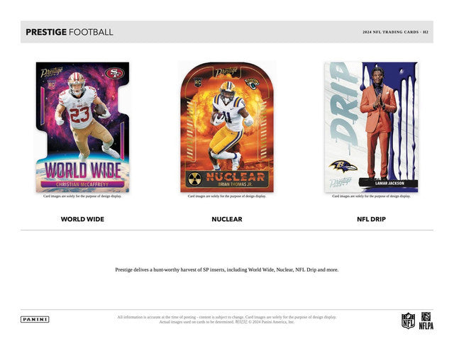 2024 Panini Prestige Football H2 Box
